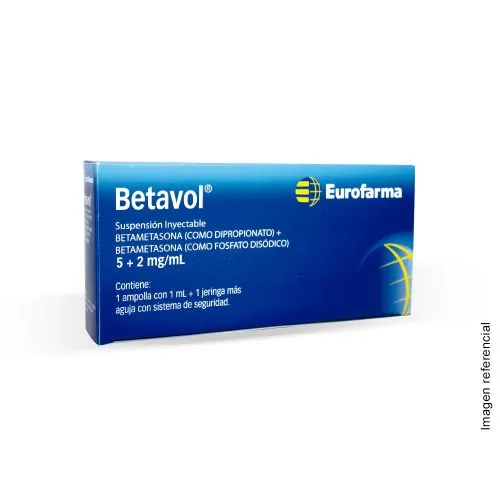 BETAVOL SUSP.INY 5 + 2 MGML