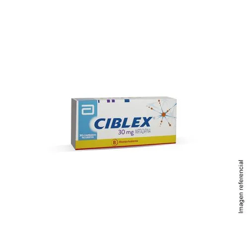 CIBLEX COM.30MG.30