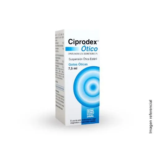 CIPRODEX OTICO 7,5 ML