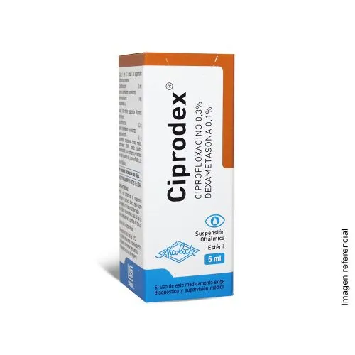 CIPRODEX SUSPENSION OFT. 5 ML