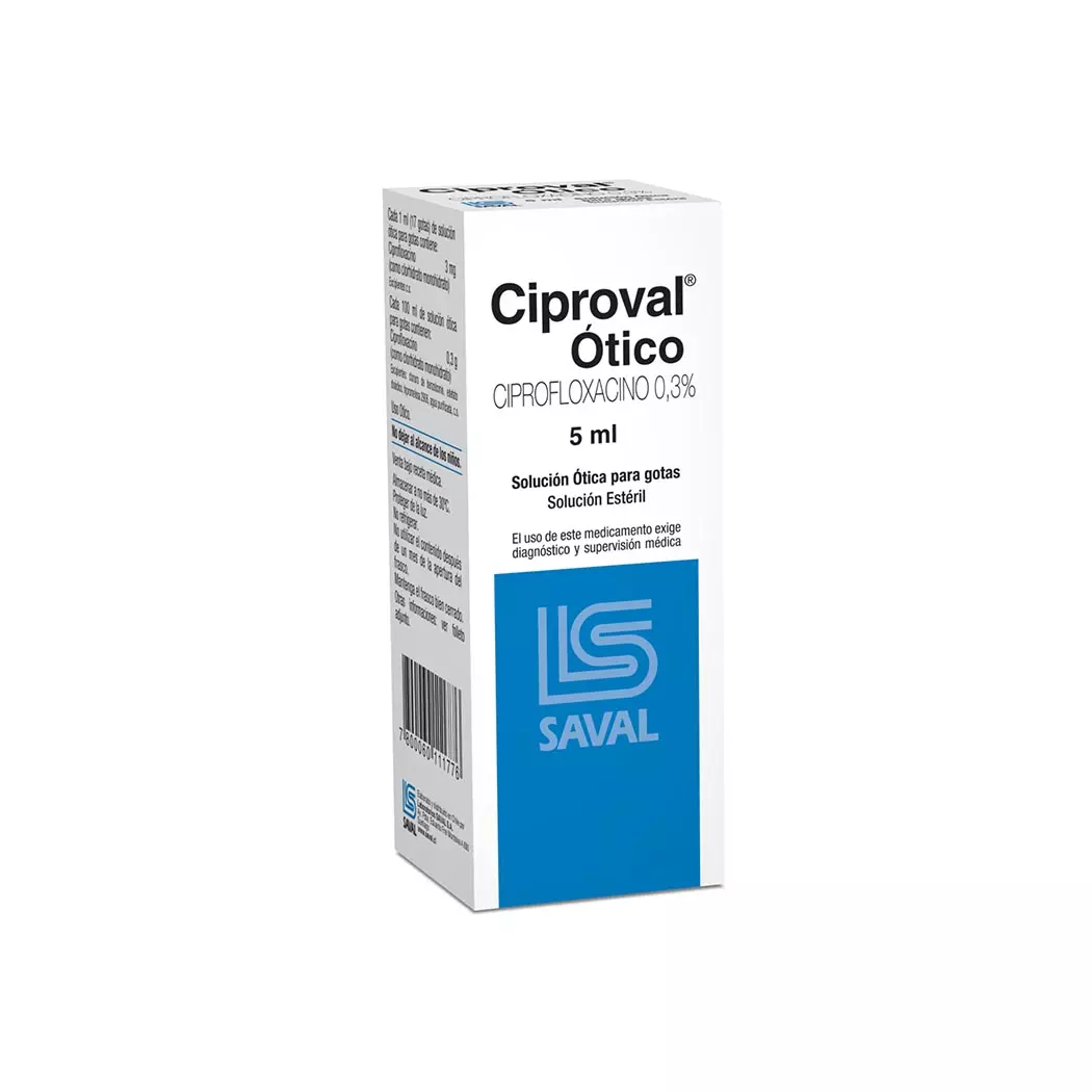 CIPROVAL OTICO 5ML