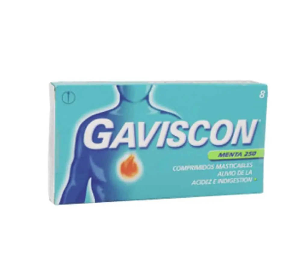 GAVISCON MENTA 8 COMP