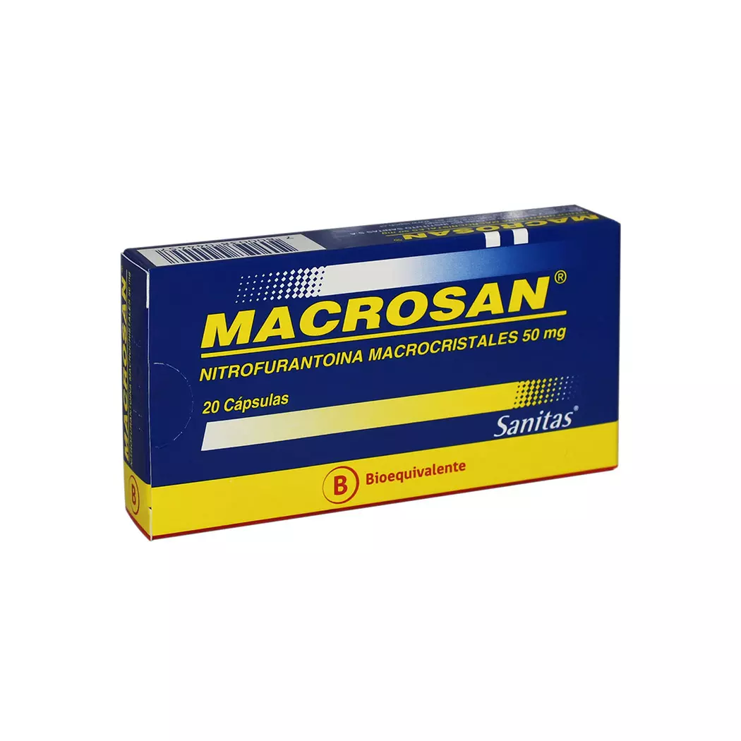MACROSAN 50 MG. 20 CAPSULAS