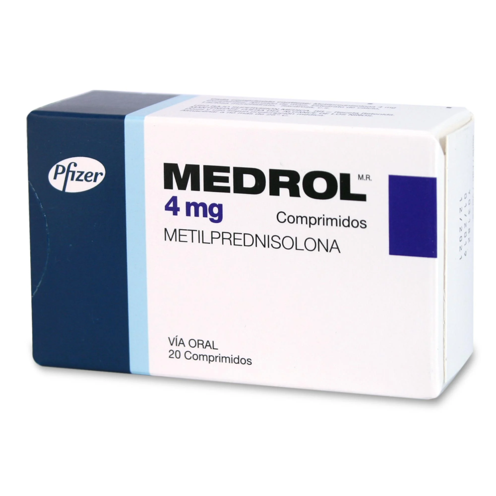 MEDROL 4 MG 20 COMP