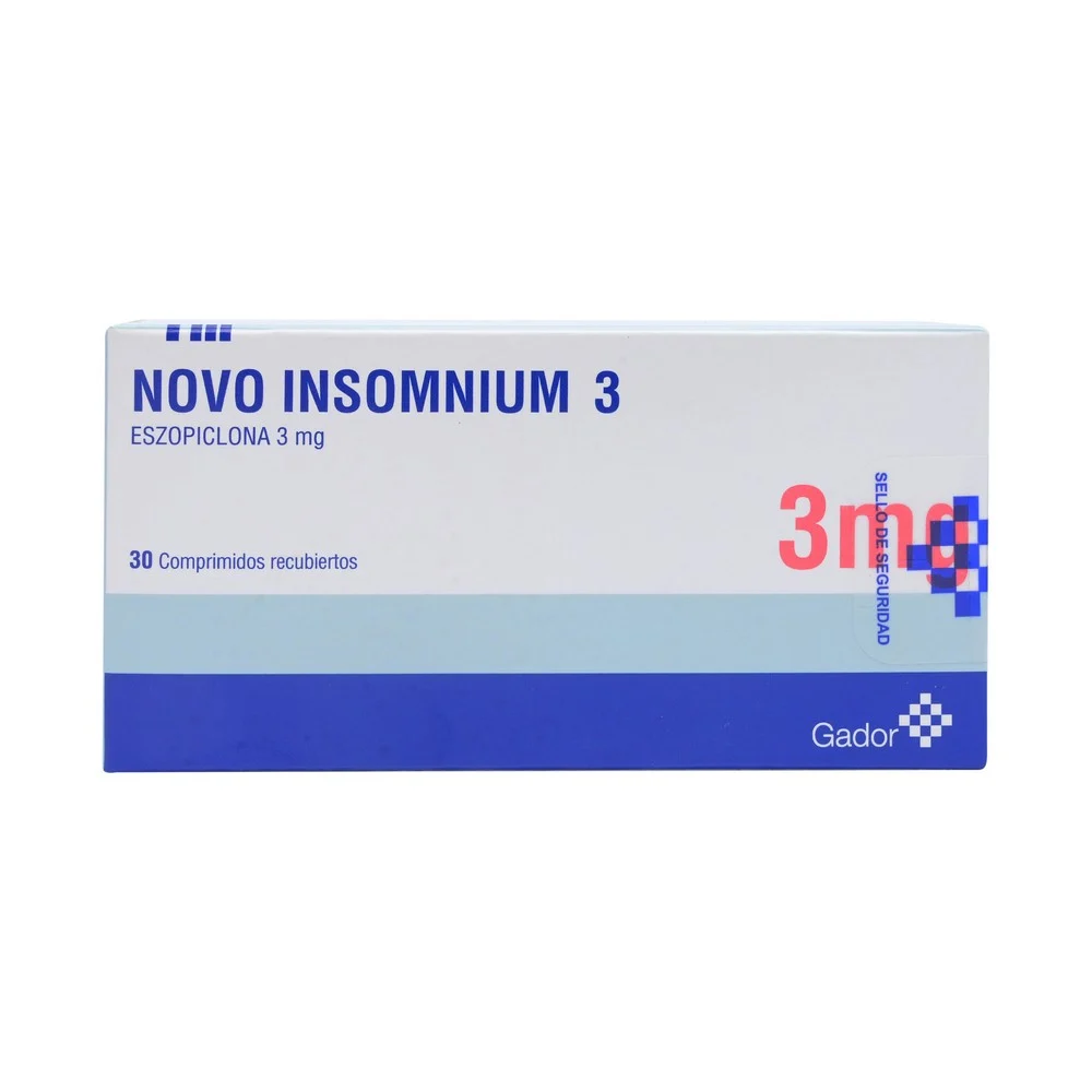 NOVO INSOMNIUM 3 MG 30 COMP
