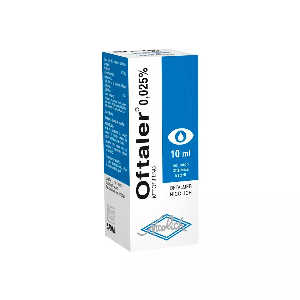 OFTALER 0.025% 10 ML