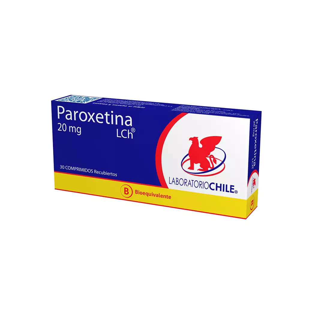 PAROXETINA 20 MG 30 COMP