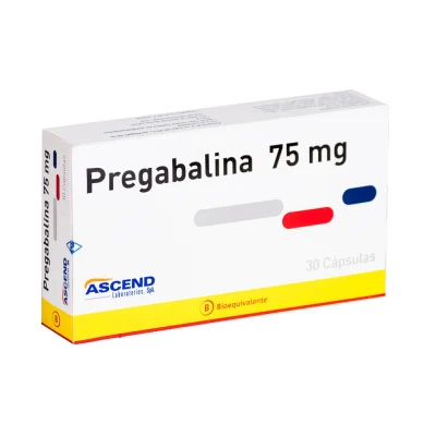 PREGABALINA 75 MG 30 CAPS