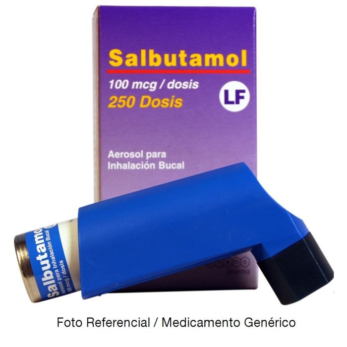 SALBUTAMOL LF 100 MCG-DOSIS 250 D